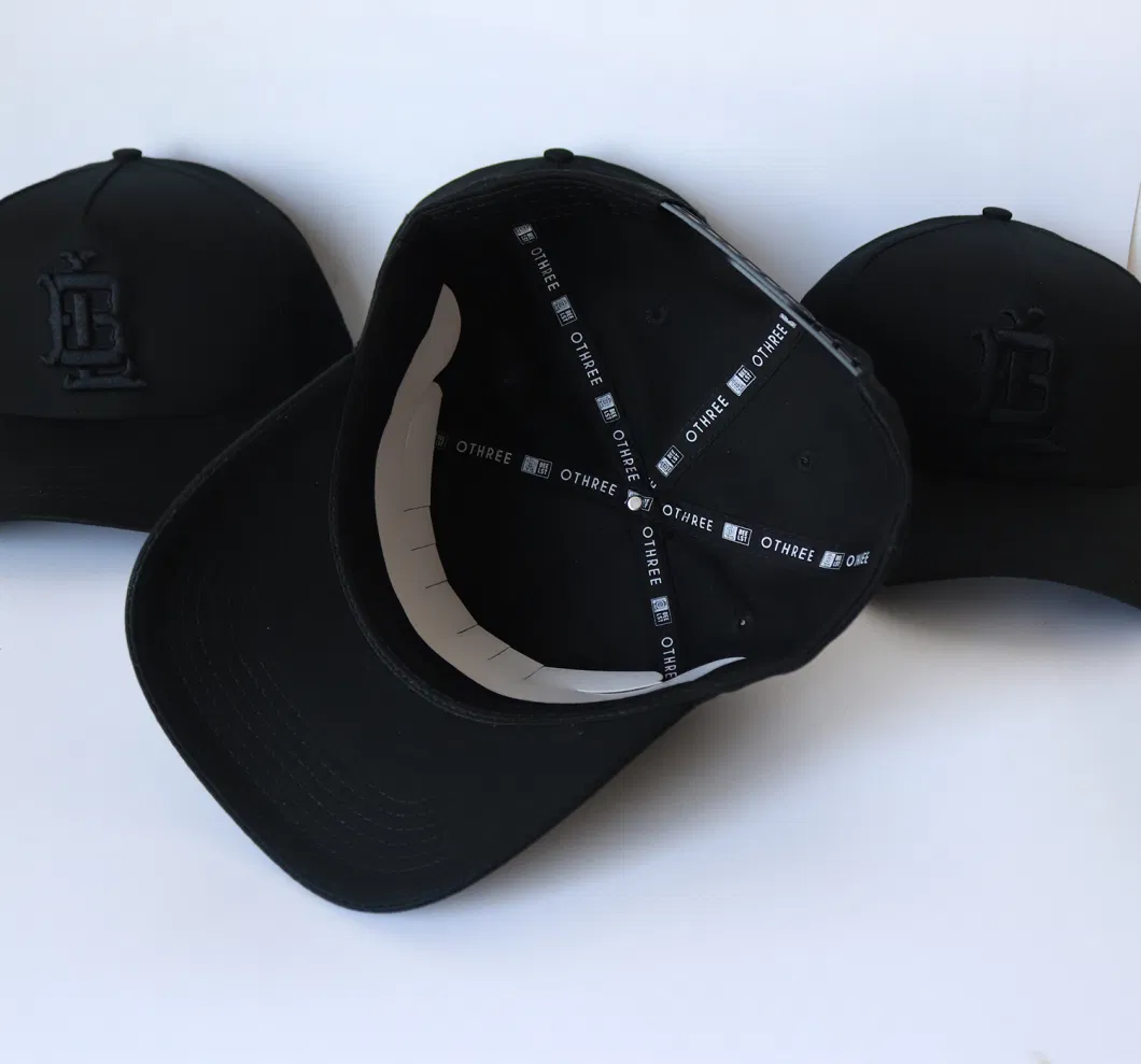 Custom Wholesale Dropshiping 3D Embroidery Logo Structured 6 Panel Baseball Fitted Snapback Sports Caps Hats for Men Women