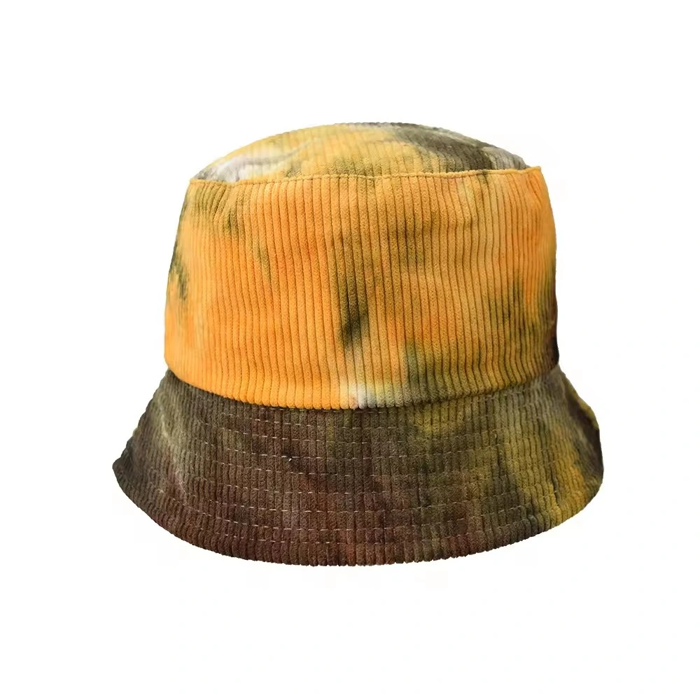 Embossed Men Women Custom Fuzzy Embroidered Logo Bucket Hat