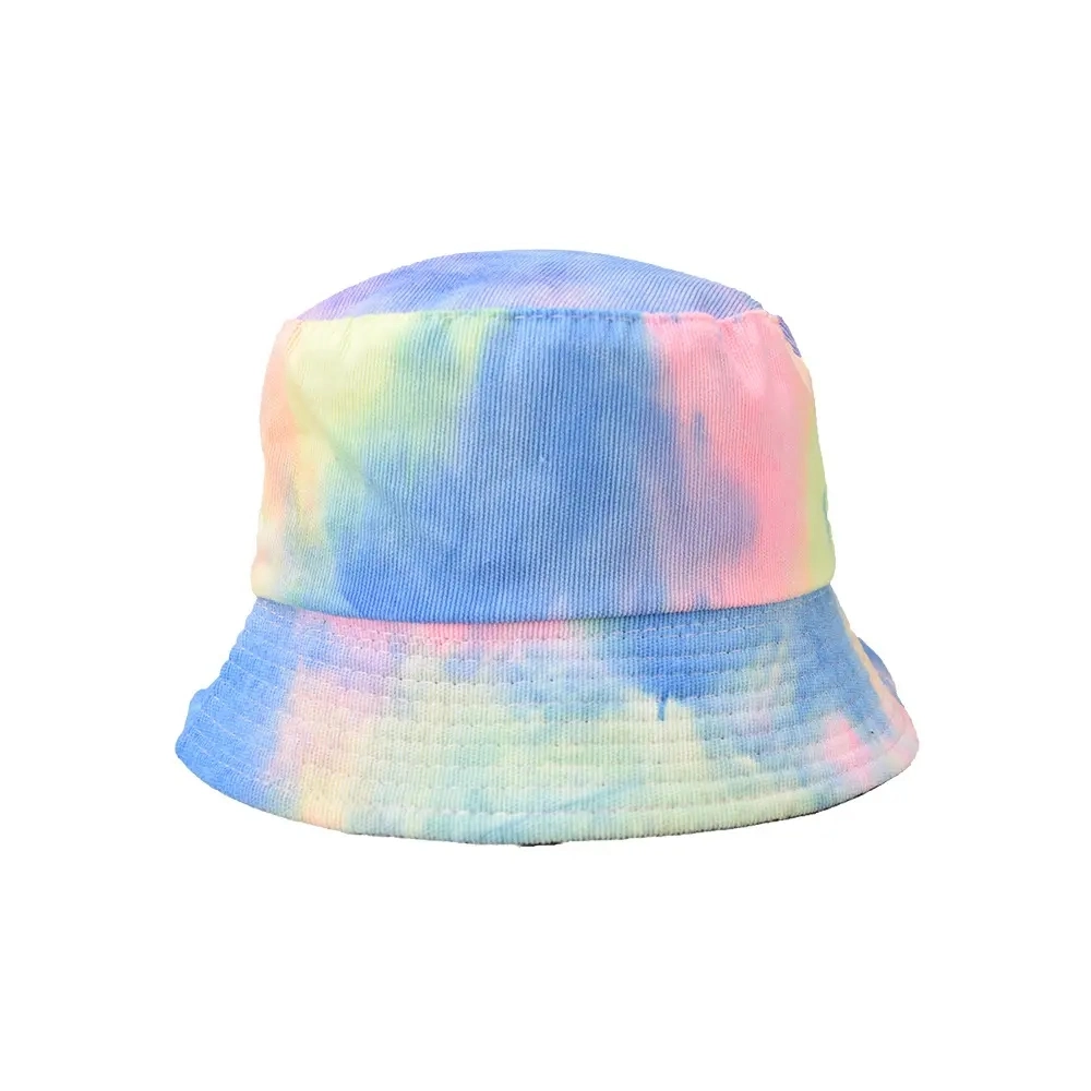 Embossed Men Women Custom Fuzzy Embroidered Logo Bucket Hat