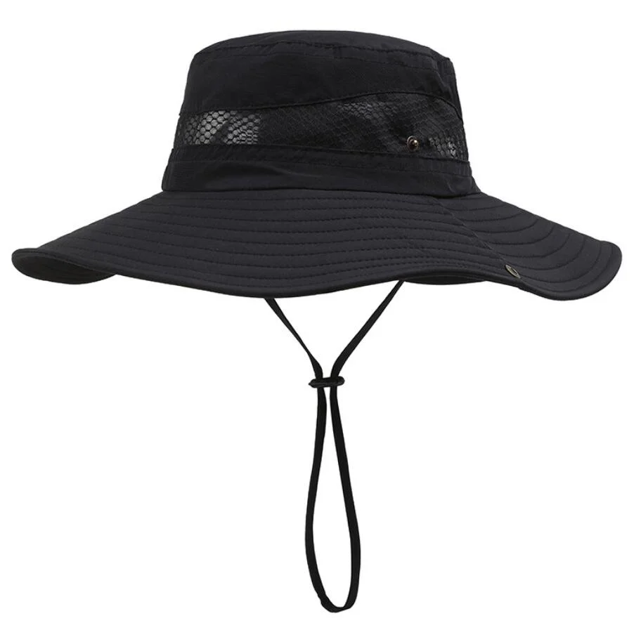 Super Wide Brim Sun Hat Upf50 Waterproof Bucket Hat for Outdoor Sport
