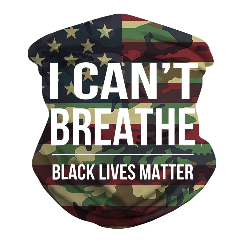 I Can&prime;t Breathe Black Lives Matter Neck Bandana Scarf