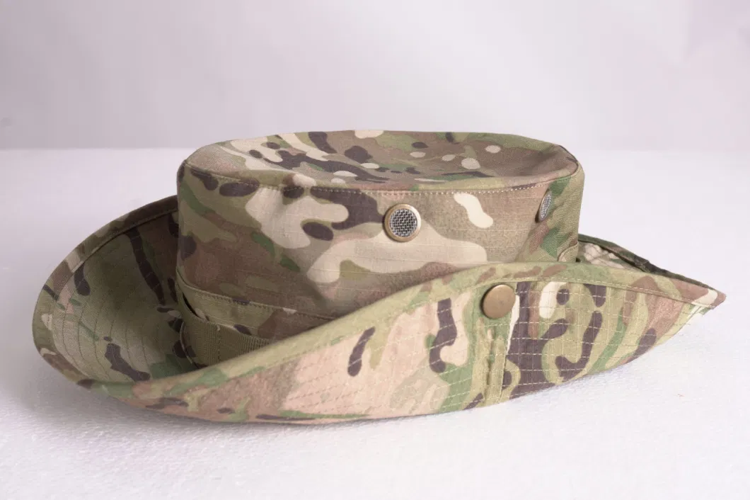 Camo Military Jungle Fishing Hunting Bucket Cap