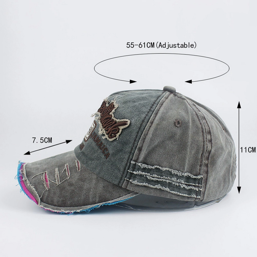Spring Summer Embroidery Baseball Cap Fashion Hats Bone Cotton Fitted Hat