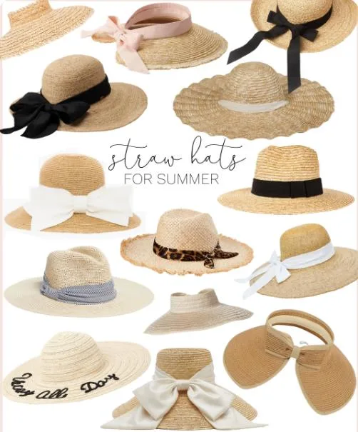 Outdoor Unisex Breathable Sun Braid Floppy Fedora Beach Panama Cap Straw Hats