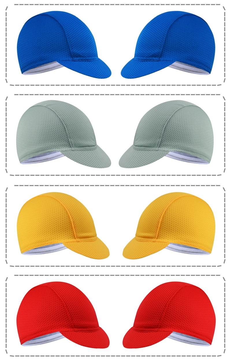 High Quality Polyester Quick-Dray Cycling Caps Baseball Customized Logo Printing Sports Hats