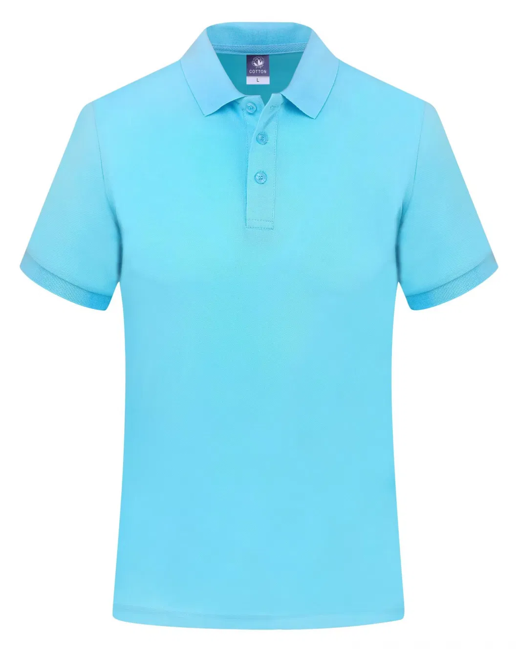 Summer Cloth Polyester Cotton Plain Mens Polo Shirts Custom Logo Printed Unisex Polo Shirts