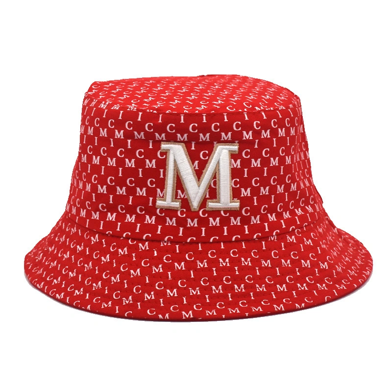 Customized Full Printed Bucket Hat Embroidered Logo Fisherman Hat Reversible Bucket Hats with Brand Logo