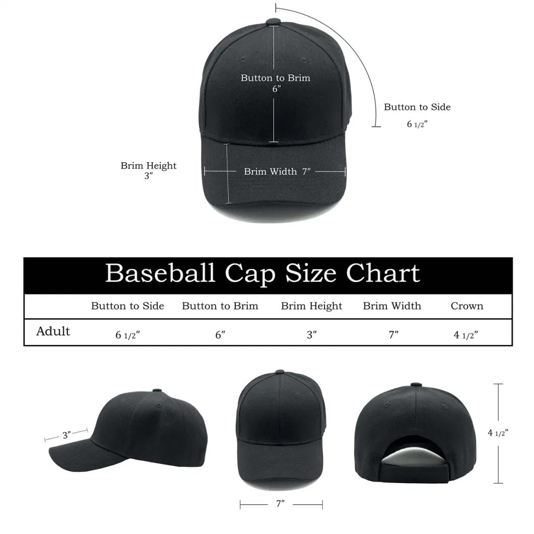 Wholesale Nice Quality Metal Sports Caps Blank Hip Hop Hat Plain Curved Brim Snapback Baseball Cap