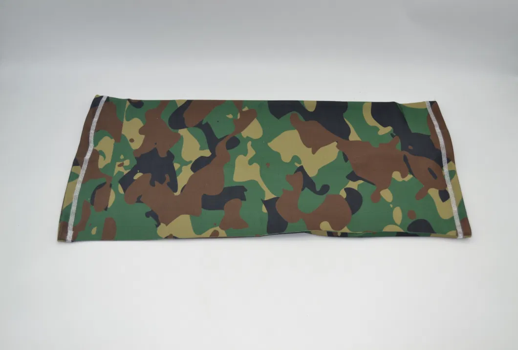 Wholesale Multifunctional 100% Microfiber Polyester Seamless Print Green Camo Fleece Tube Bandana