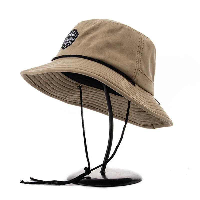 Cheap Design Your Own Custom Waterproof Nylon Safari Bucket Hat