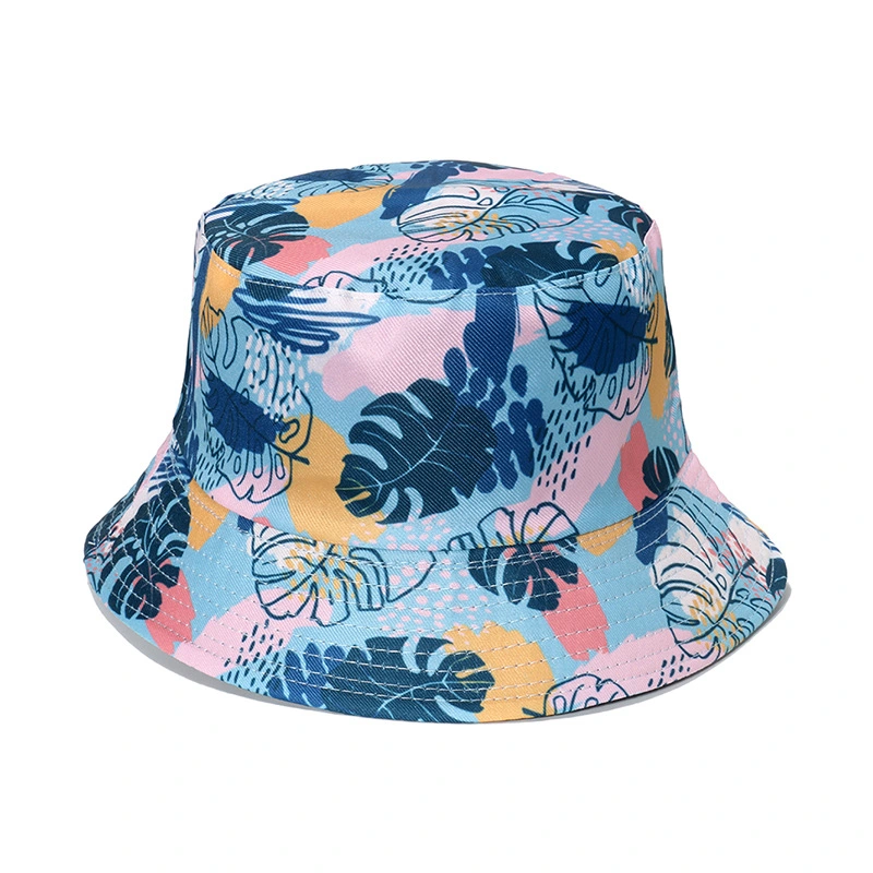 Support Sample Unisex Men Women Colourful Pattern Printing Bucket Hat
