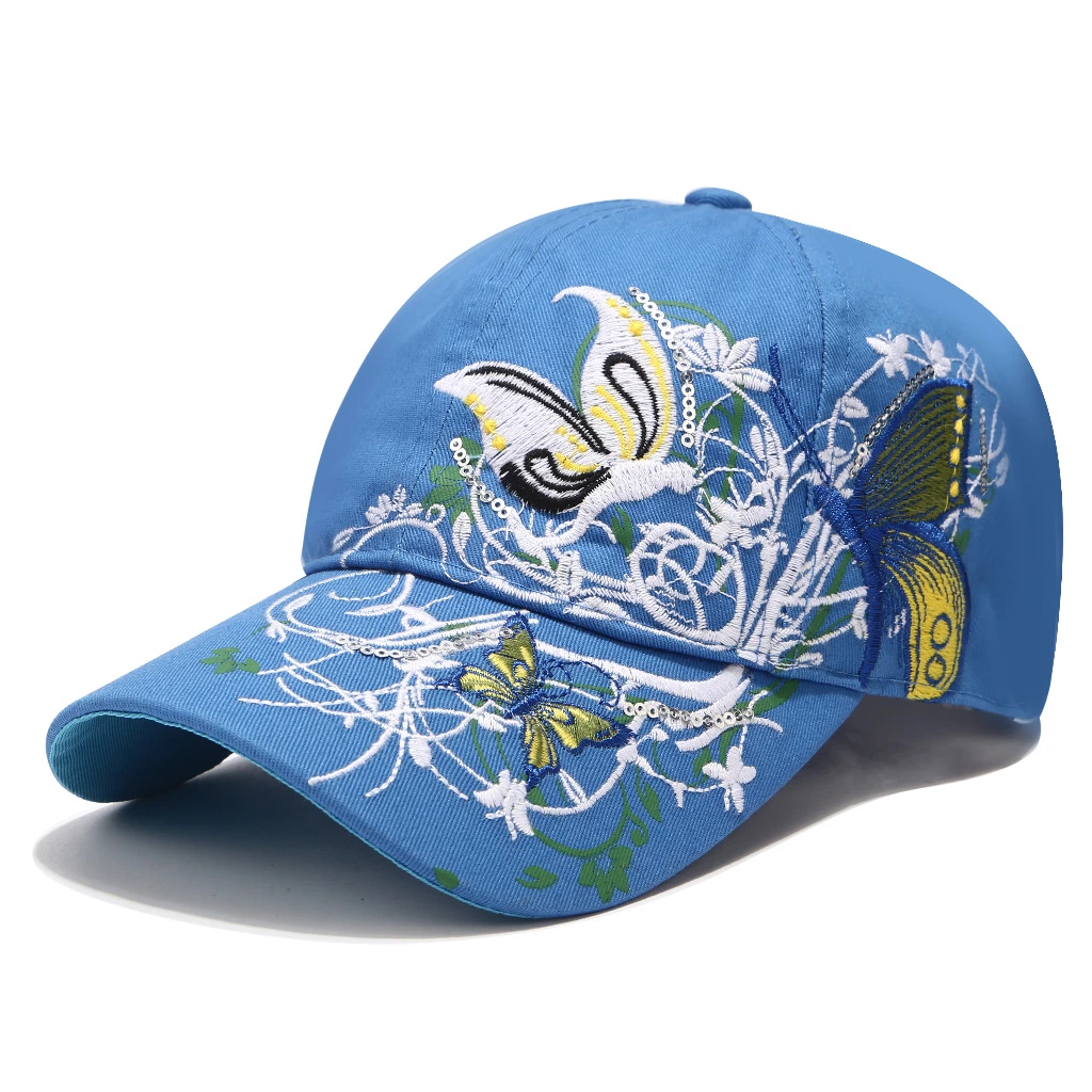 Wholesale Women Embroidered High Quality Cotton Custom Sports Baseball Cap