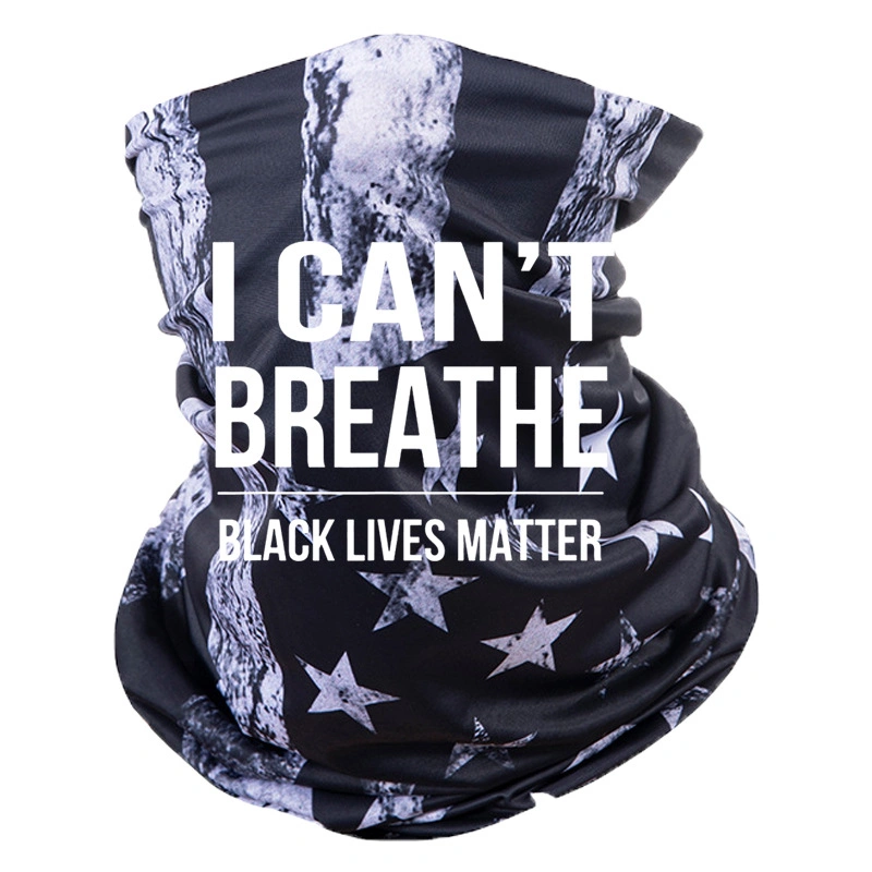 I Can&prime;t Breathe Black Lives Matter Neck Bandana Scarf