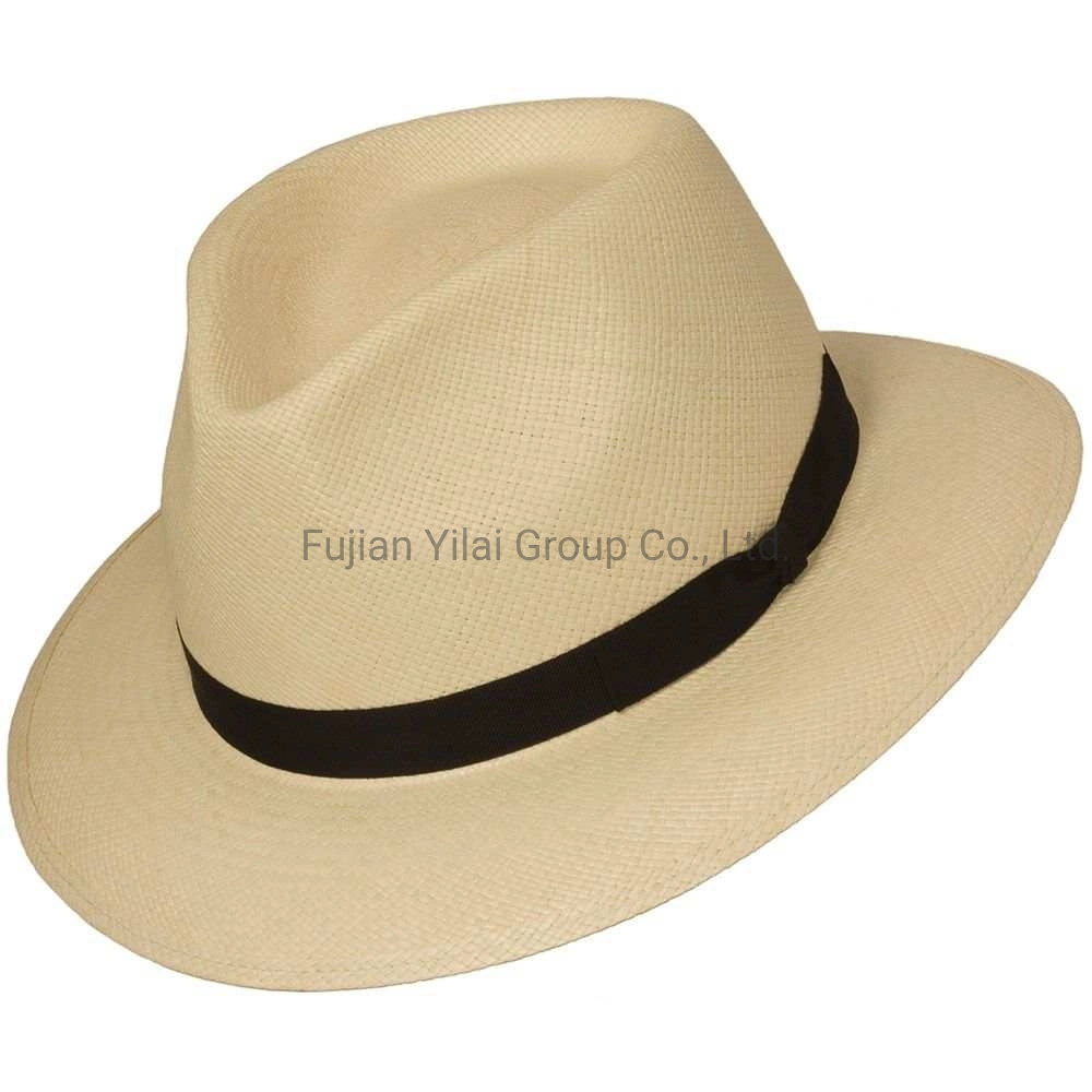 Straw Hats Men&prime; S Outsider Sun Protection Straw Lifeguard Hat with Custom Patch Logo