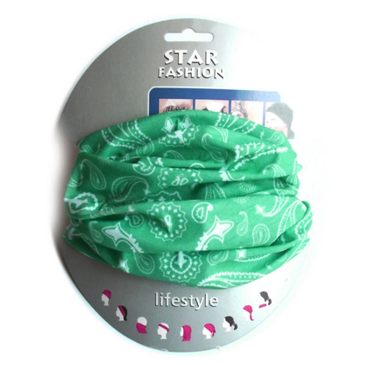 Custom Logo RPET Skin Friendly Breathable Multifunctional Neck Gaiter Tube Bandana Scarf