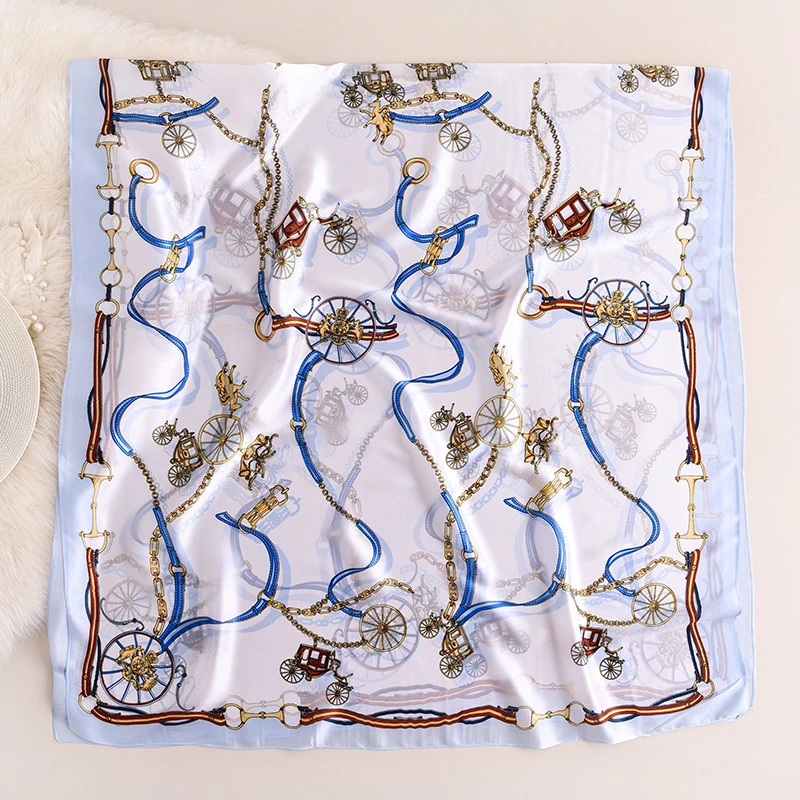 Brand Designer Silk Scarf High Quality Foulard Bandana