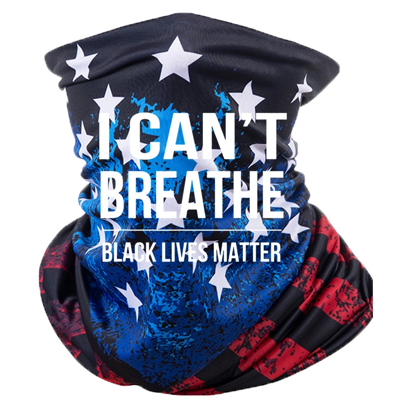 I Can&prime;t Breathe Black Lives Matter Neck Bandana Scarf