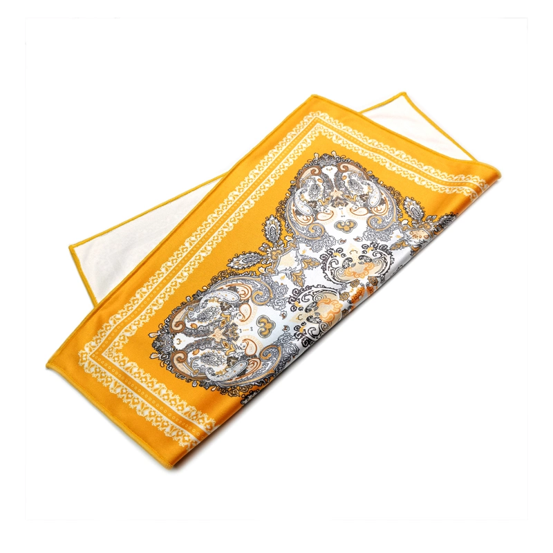 Custom Full Printed Microfiber Handkerchief Cleaning Cloth Head Scarf