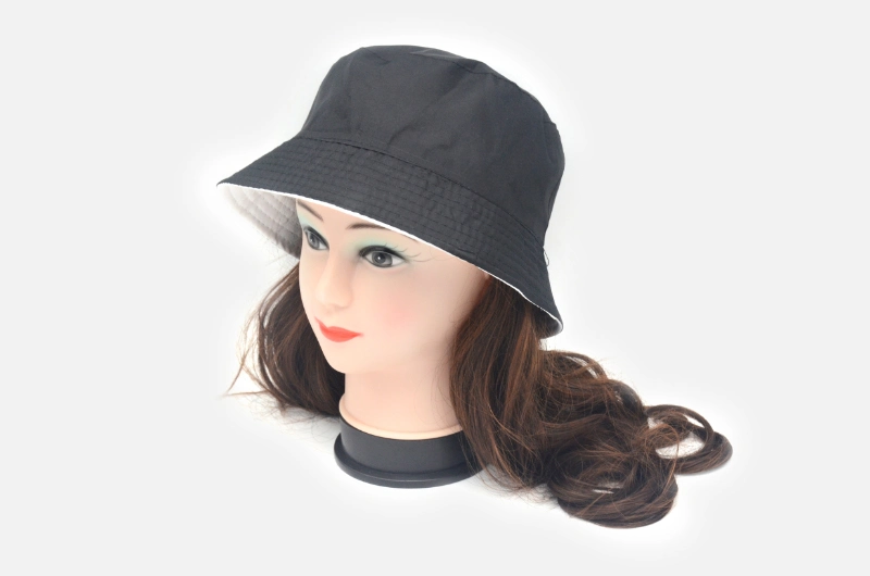 Wholesale Men &amp; Women Sun Protection Double Side Custom Logo Fisherman Bucket Hat