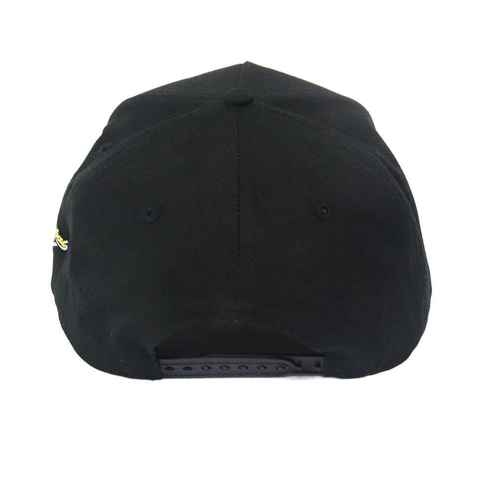 Own Logo Personalised Custom Flat Embroidery Plain Black Baseball Caps with Writing