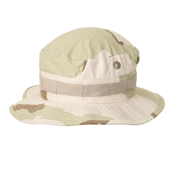 Camouflage Tactical Hunting Bucket Hat with String