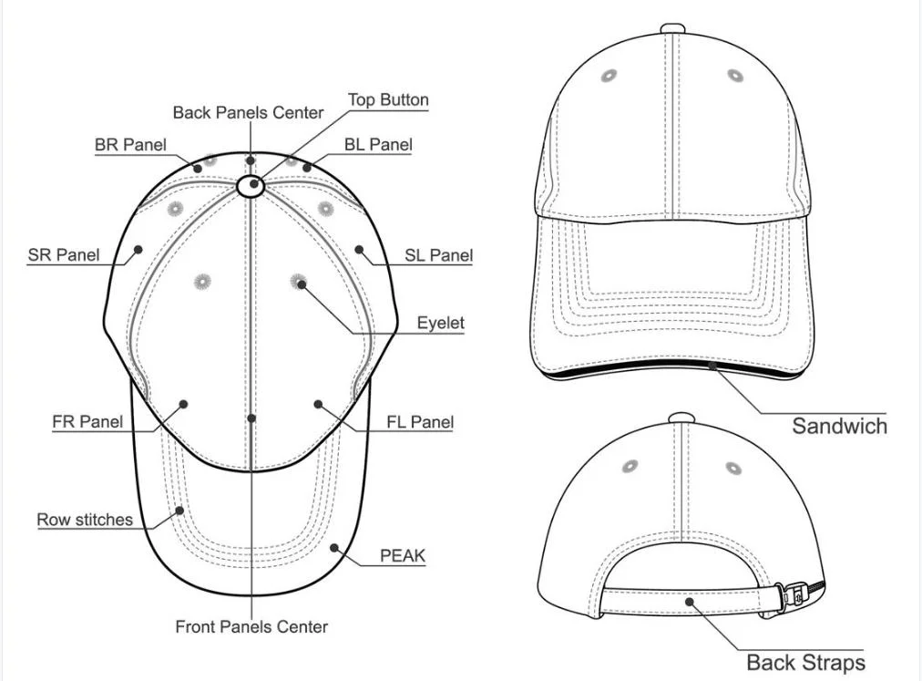 Wholesale Wash 6 Panel Cap Personalised Dad Caps Sports Hats Men Baseball Unisex Cap Custom Logo