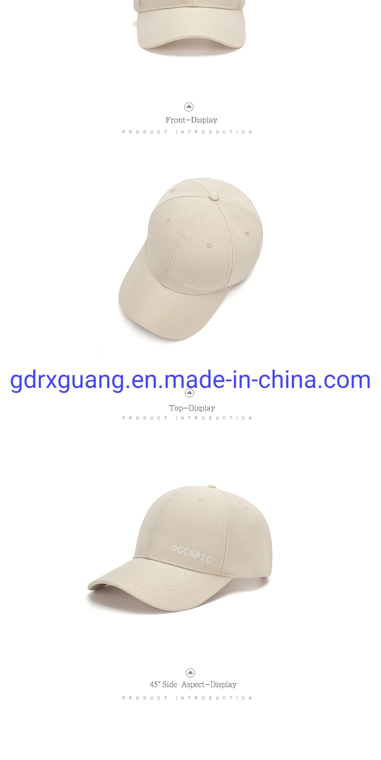 100% Cotton Embroidery Curved Sports Basketball Baseball Caps Hats