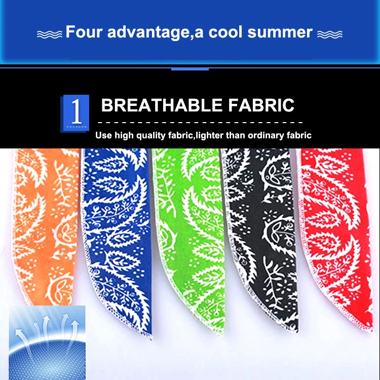 Evaporative Cooling Neck Wrap Bandana Cooler Scarf Headband for Summer