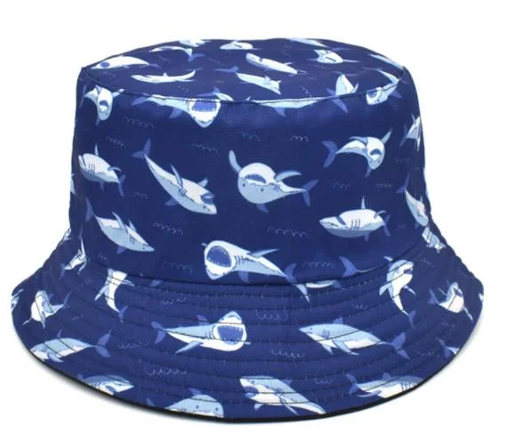 Wholesale OEM Custom Sublimation Printing Fishing Hat Bucket Hat