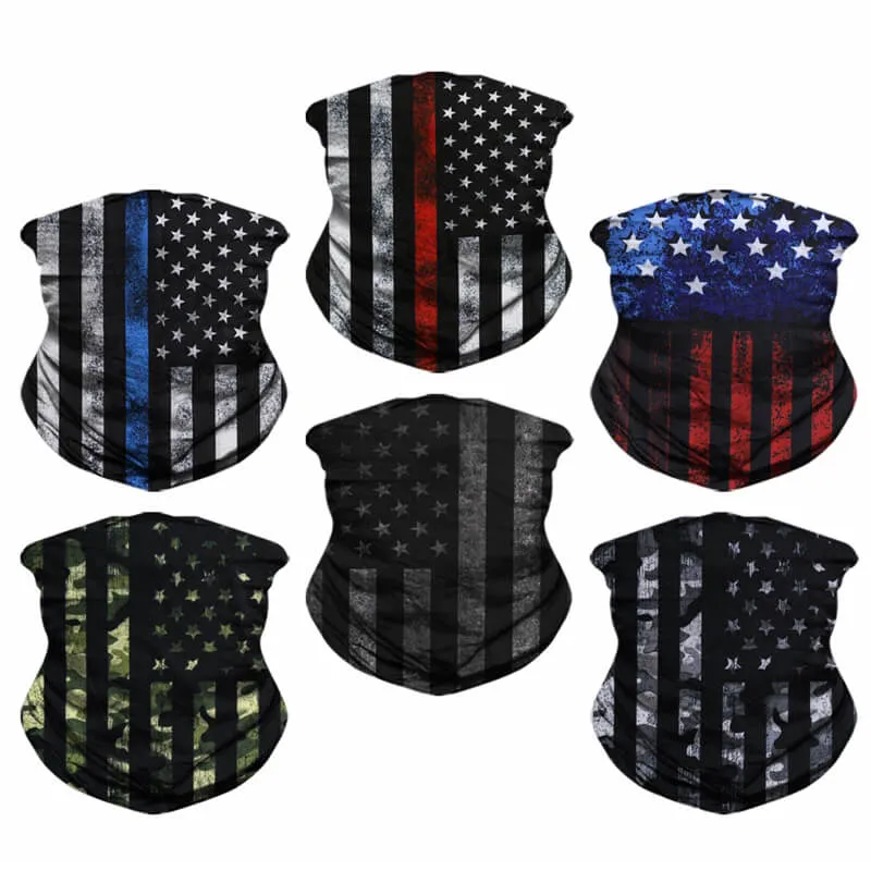 Wholesale Custom Design Printed Logo Buffs Tubular Bandana Scarf Face Cover Neck Gaiter