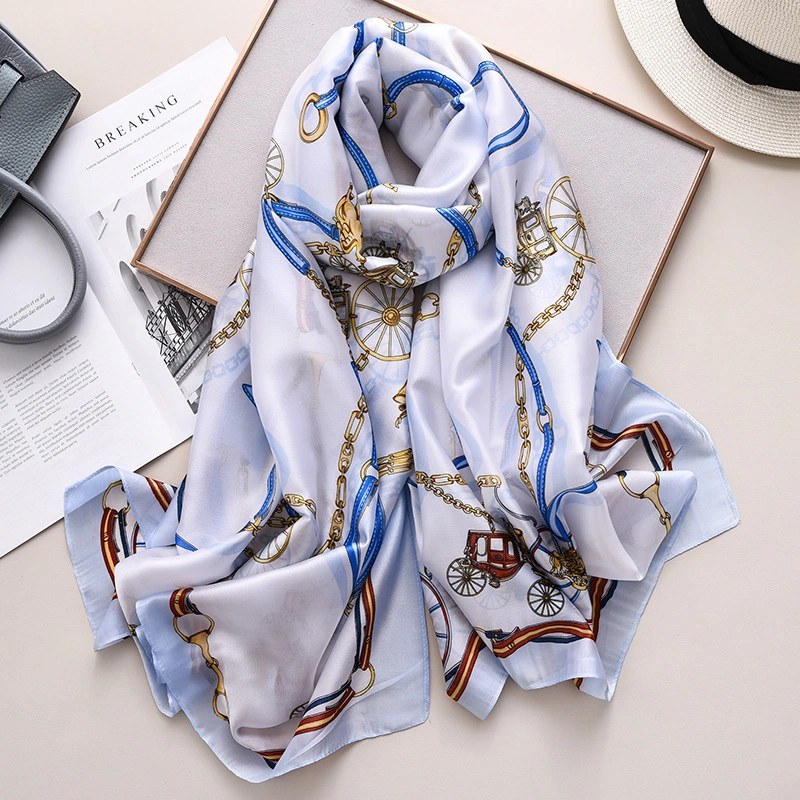 Brand Designer Silk Scarf High Quality Foulard Bandana