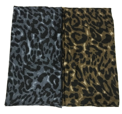 Women Large Leopard Animal Print Headband Scarf Bandana for Ladies Gift