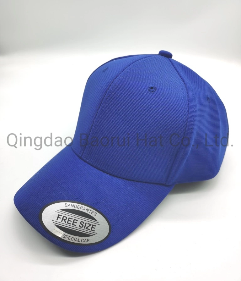 Royal Blue Ottoman Blank Velcro Baseball Cap Sport Hat