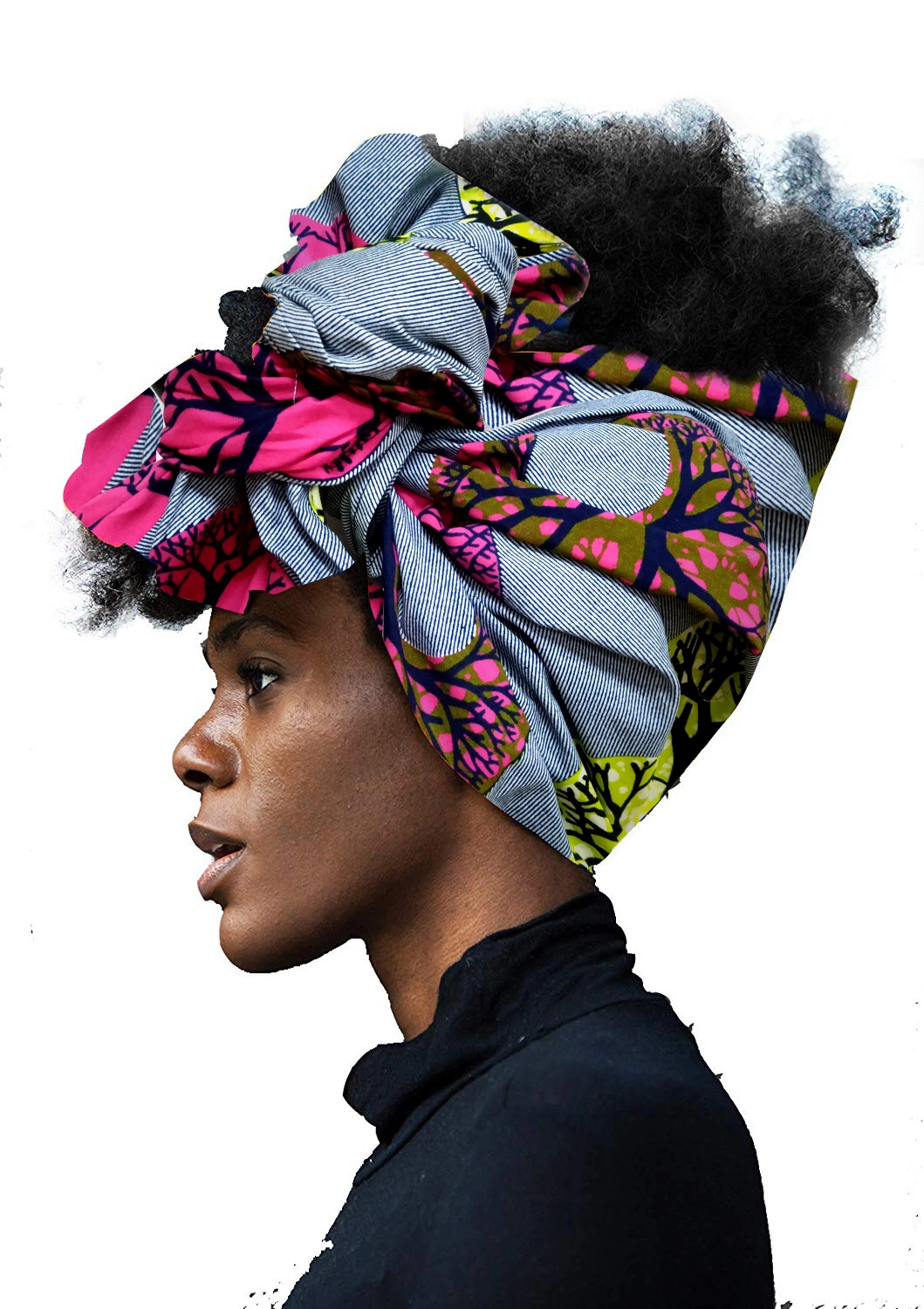 Women Head Wrap Accessories African Print Kente Bandana African Women Headband