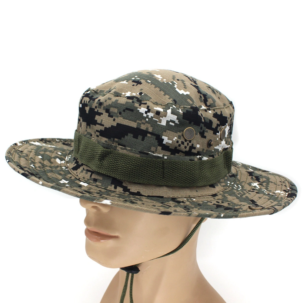 Outdoor Fishing Hunting Fisher Hat Jungle Camouflage