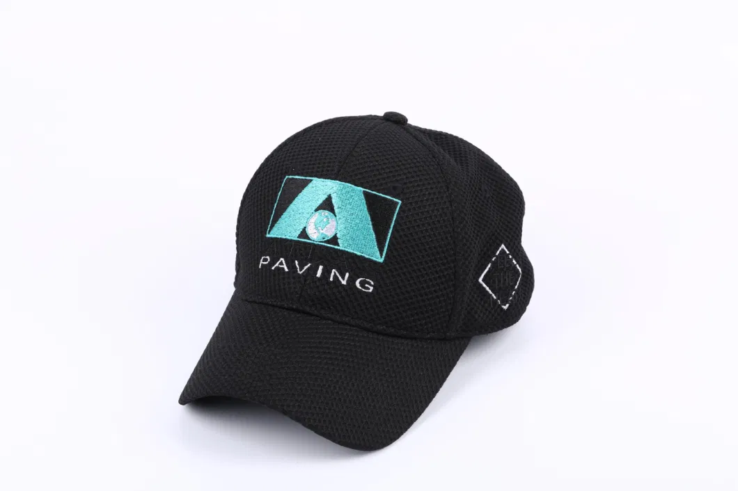 Personalised Baseball Cap Polyester 6 Panel Mesh Breathable Running Sport Cap for Unisex Outdoor