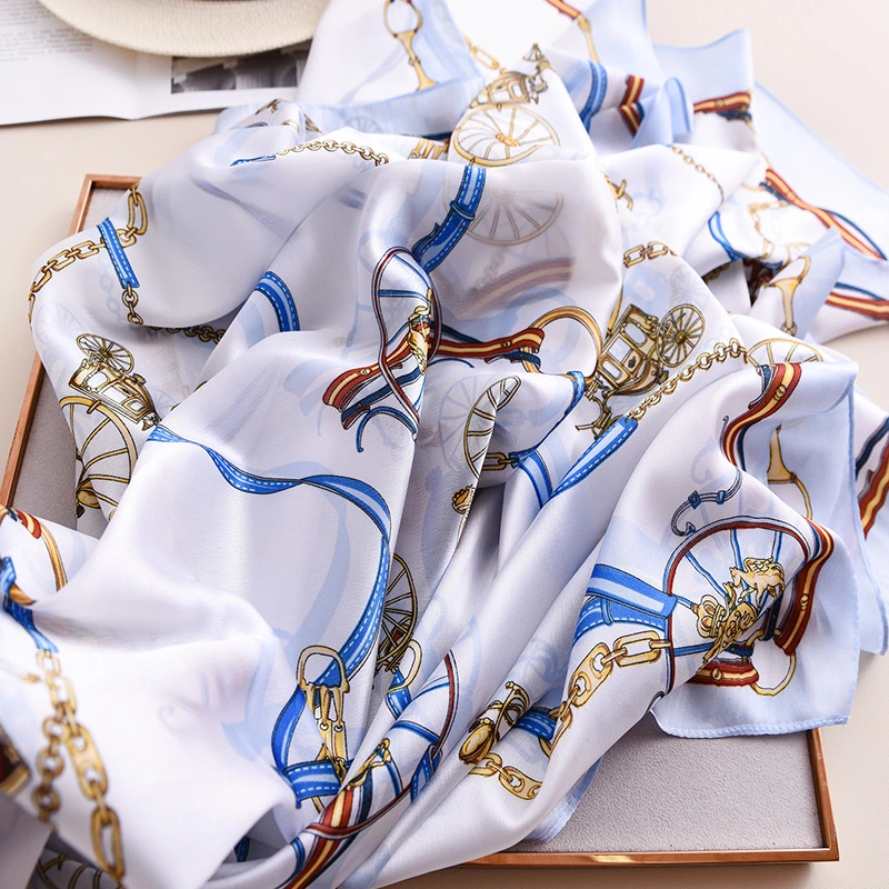 Brand Designer Silk Scarf High Quality Foulard Bandana