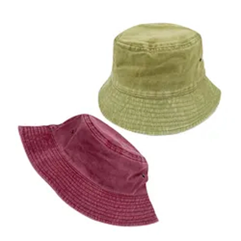 Sun Hat Outdoor Cap Finishing Plain Color Custom Corduroy Bucket Hat