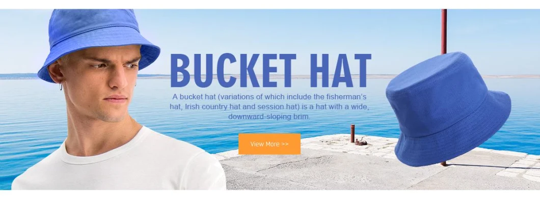 Summer Bucket Hats Foldable Hat Woman Soft Beach Sun Fisherman Man Reversible Plain Cotton Portable Sunscreen Sun Hat