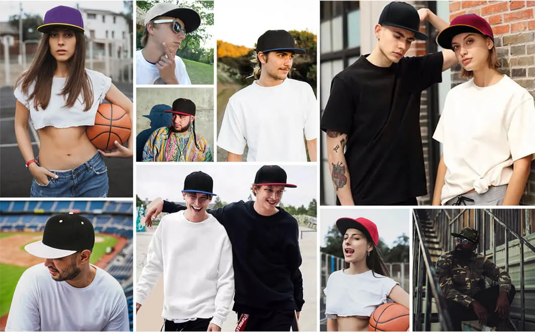 Wholesale Nice Quality Metal Sports Caps Blank Hip Hop Hat Plain Curved Brim Snapback Baseball Cap