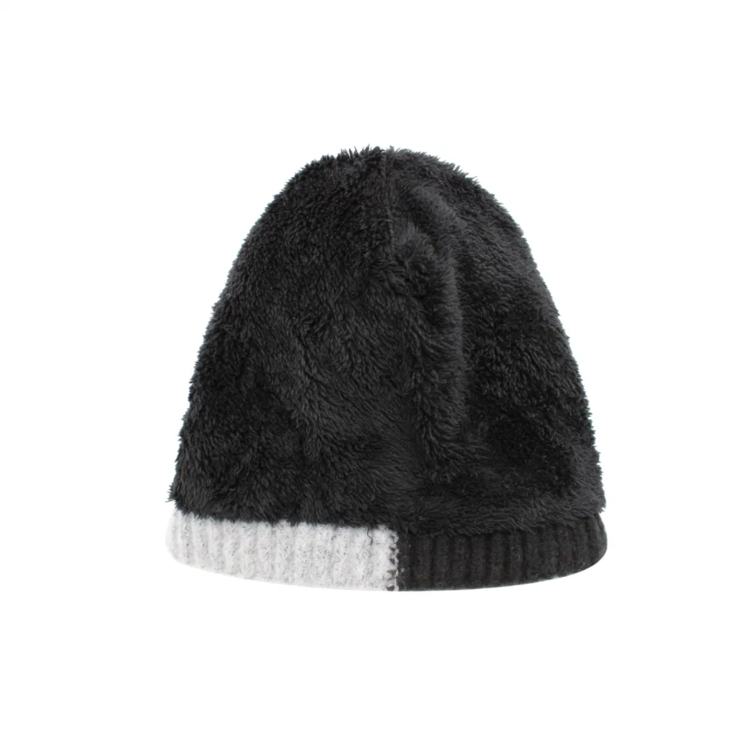 Wholesale Designer Winter Warm Contrast Color Sport Ski Beanie Hat