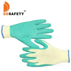 Custom Women Anti Slip Reusable Kitchen Dish Dishwashing Latex Rubber Gloves Luvas Guantes CE 2121 for Household Cleaning, Gardening, Utility Work