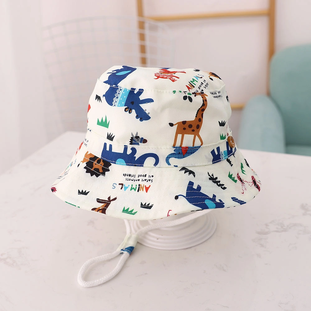 Multiple Cartoon Patterns Kids Bucket Hat Casual Outdoor Bucket Hat