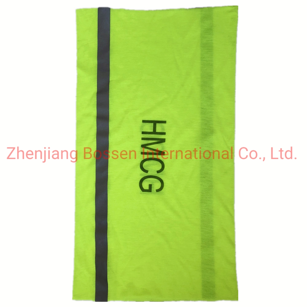 China Factory OEM Produce Custom Logo Print Polyester Microfiber Neck Gaiter Seamless Tubular Bandana Tube Scarf