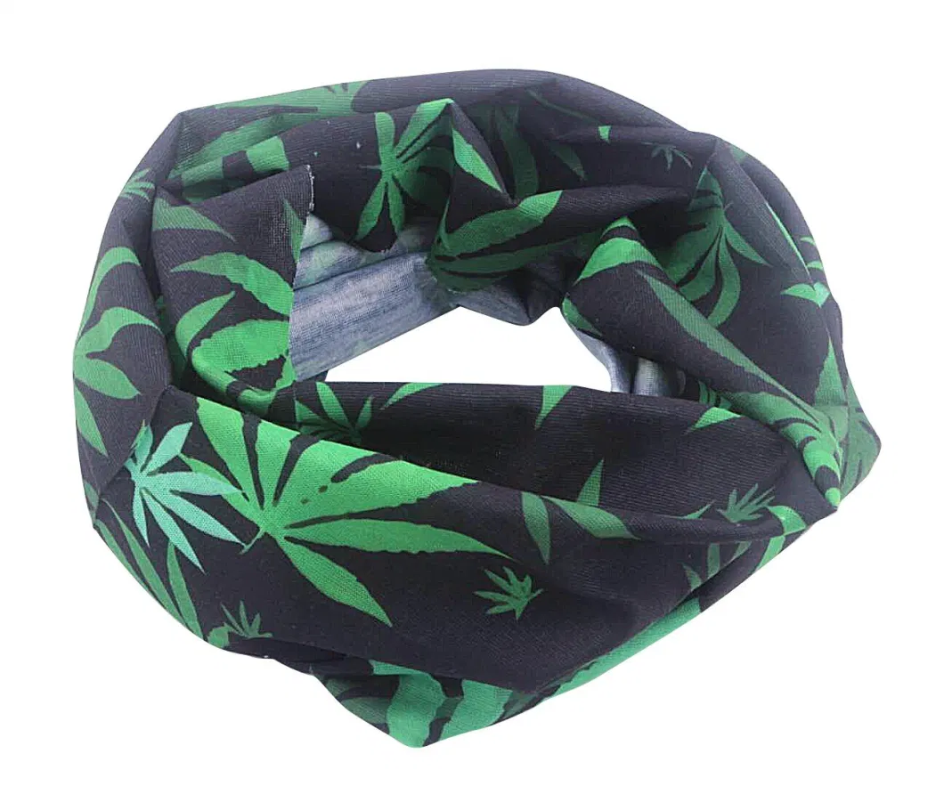 Custom Logo Multifunctional Head Scarf Headwear Seamless Bandana Tubular Tube Custom Bandana