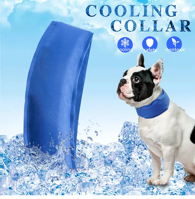 Cooling Summer Dog Neck Ice Cooler Pet Scarf Custom Wrap Cooling Bandana