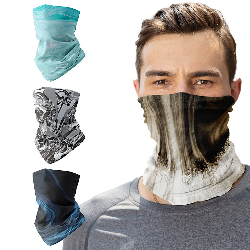 Outdoor Motorcycle Riding Sports Ice Silk Sunscreen Mask/ Bandana