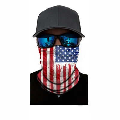 Magisches Kopftuch Outdoor Skull Multifunktionales Nahtloses Rohr Elastisches Bandana