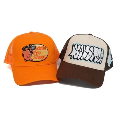 Personalisierte Casual Trucker Hüte sind aus 100% Baumwolle und Kann Angepasst Werden