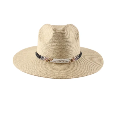 Sun Hüte Damen Herren Sommer Breite Krempe Upf 50 Panama Fedora Faltbarer Straw Beach Hut